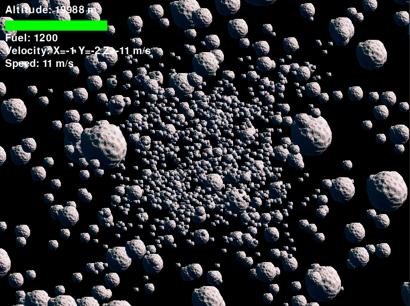 Mars Rover Lander Game
