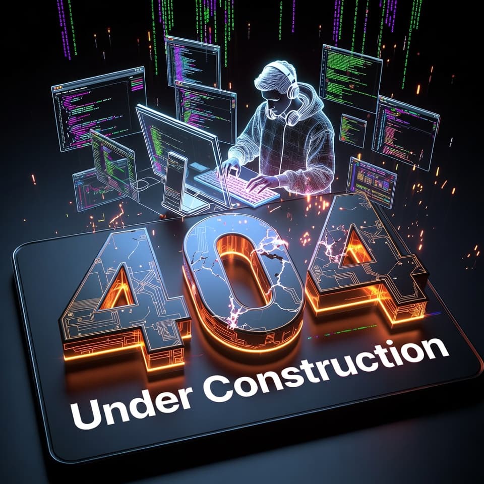 404 Under Construction Image