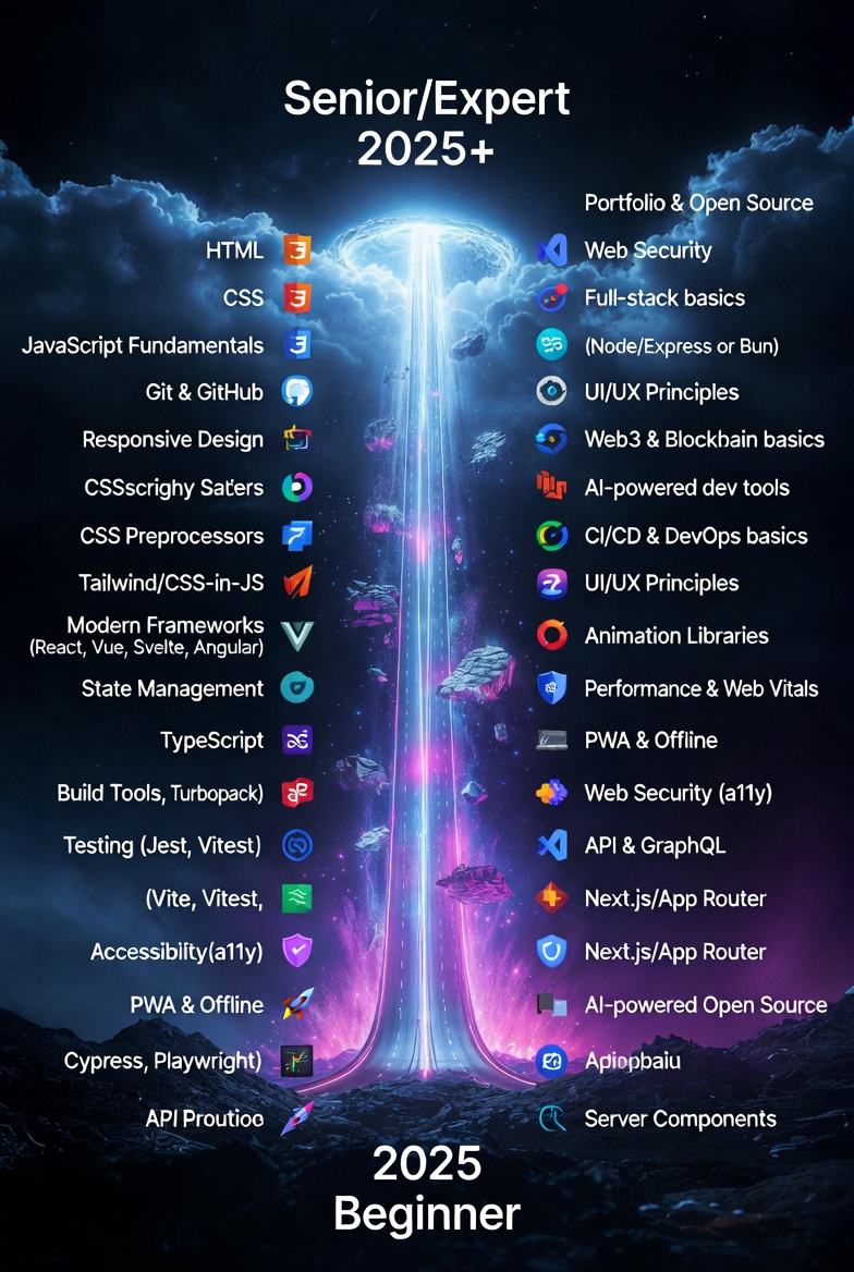 The Ultimate Frontend Developer Roadmap for 2025